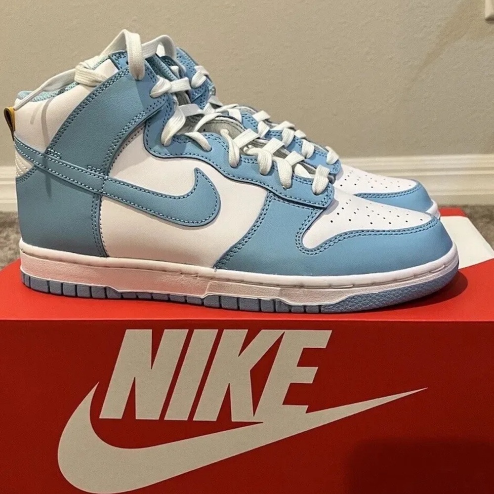 Nike Dunk High - Blue Chill - Men Size 8.5